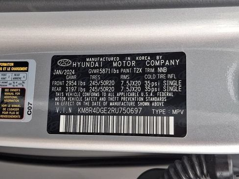 Used 2024 Hyundai Palisade SEL AWD/4WD image 27