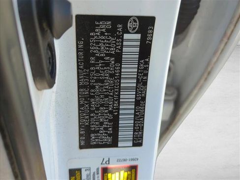 Used 2012 Toyota Camry XLE image 2