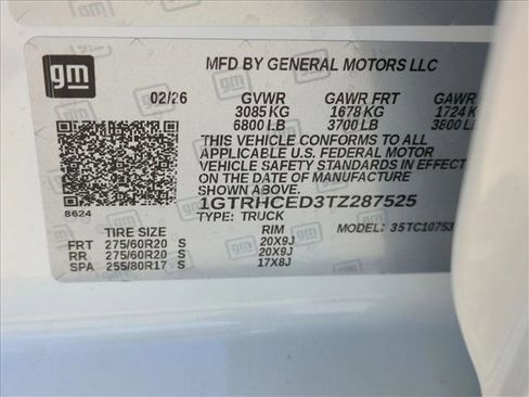 New 2026 GMC Sierra 1500 Elevation RWD image 18