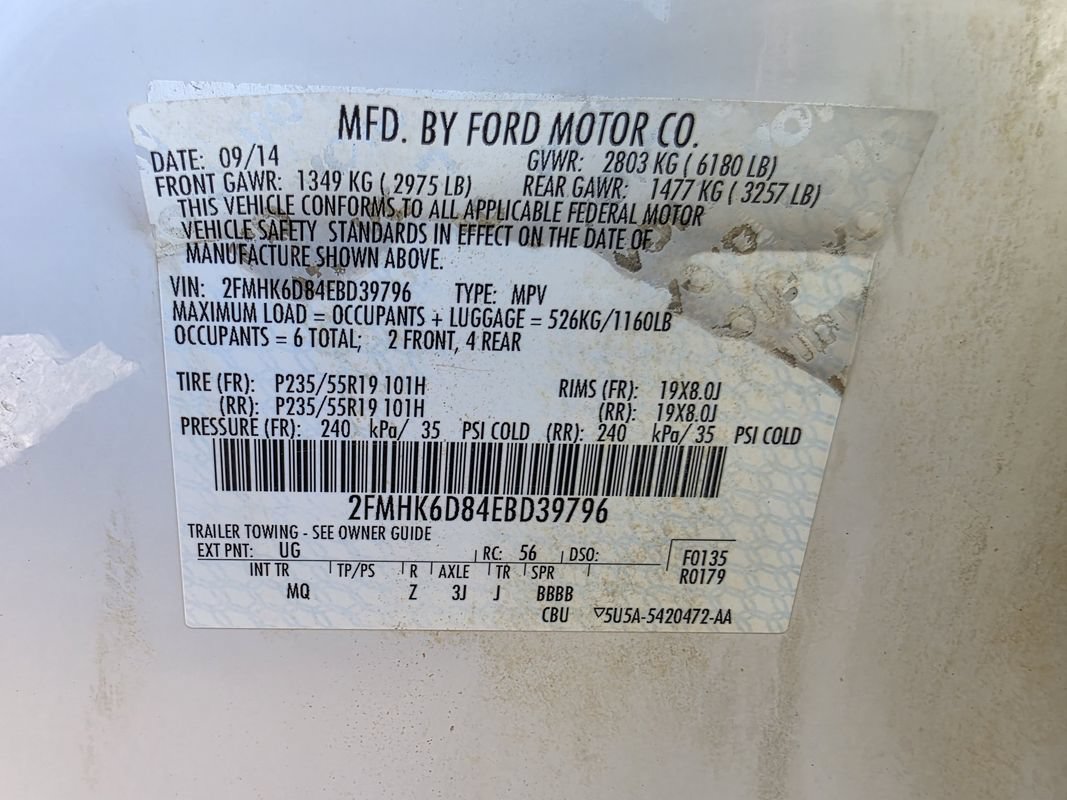 Used 2014 Ford Flex Limited w/ Equipment Group 301A AWD/4WD image 40