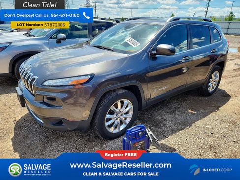 Used 2015 Jeep Cherokee Limited w/ Luxury Group AWD/4WD image 1