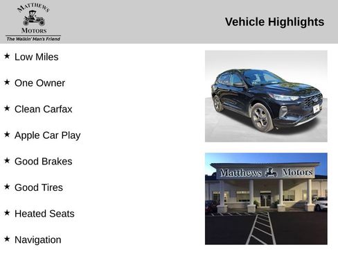 Used 2023 Ford Escape ST-Line w/ Tech Pack #1 AWD/4WD image 11