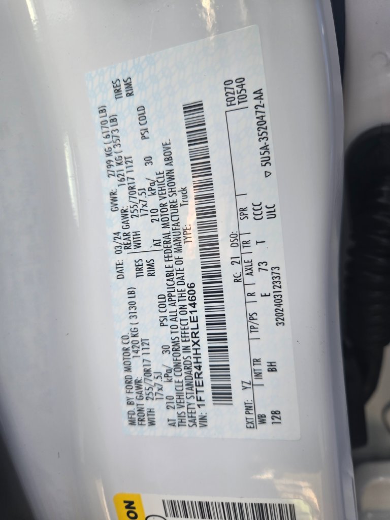 Used 2024 Ford Ranger XLT AWD/4WD image 12