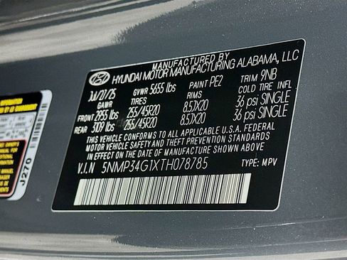 Certified 2026 Hyundai Santa Fe Limited FWD image 33