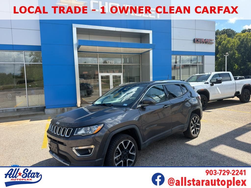 Used 2017 Jeep Compass Limited w/ Navigation Group AWD/4WD image 1