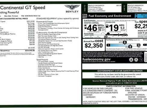 Certified 2025 Bentley Continental GT Speed image 39