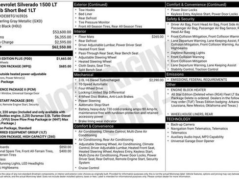 New 2026 Chevrolet Silverado 1500 LT w/ All Star Edition Plus image 51