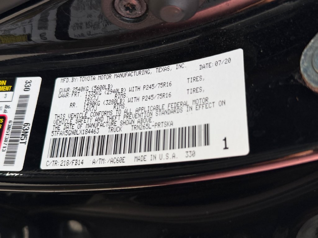 Used 2020 Toyota Tacoma SR w/ SR Convenience Package RWD image 30