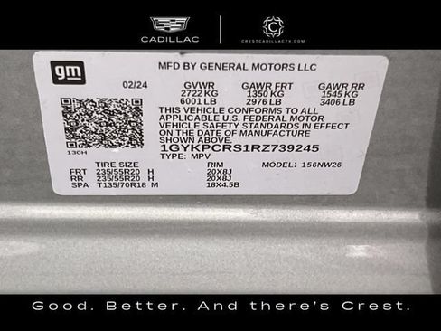 Certified 2024 Cadillac XT6 Premium Luxury w/ Technology Package FWD image 33
