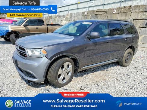 Used 2018 Dodge Durango SXT w/ Quick Order Package 2BB AWD/4WD image 1