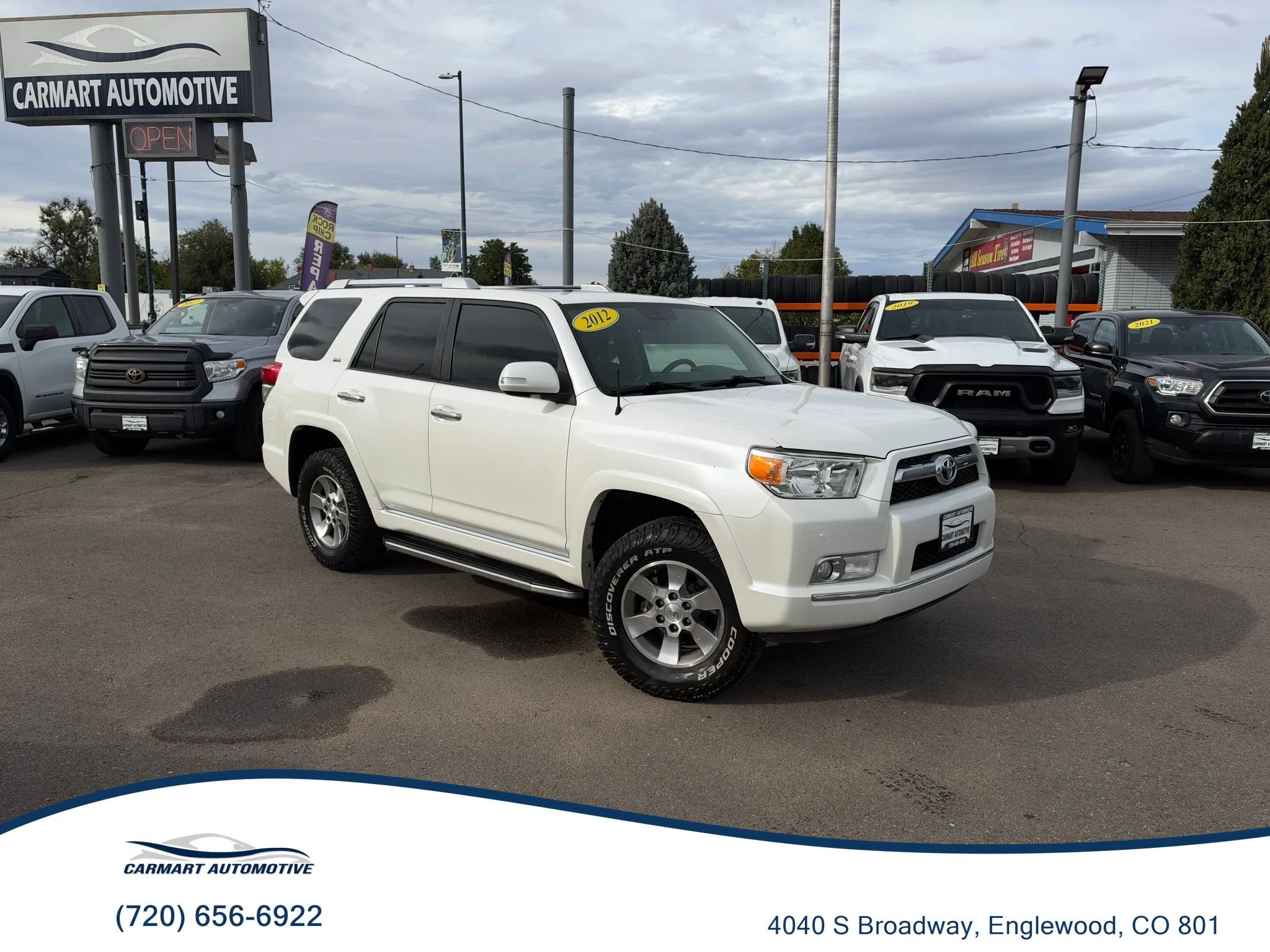 Used 2012 Toyota 4Runner SR5 w/ Convenience Pkg RWD image 1
