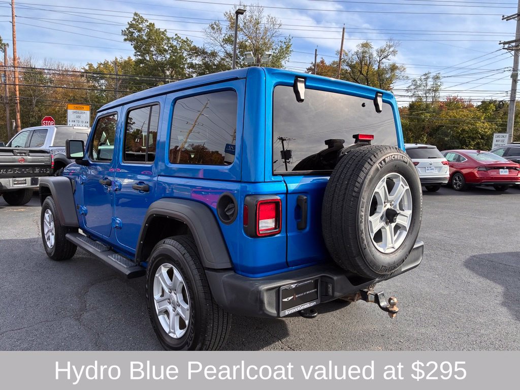 Used 2021 Jeep Wrangler Unlimited Sport w/ Sun And Sound Package AWD/4WD image 5