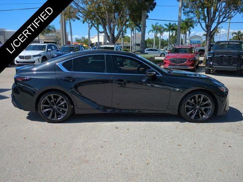 Certified 2025 Lexus IS 350 F Sport w/ Accessory Package RWD image 3