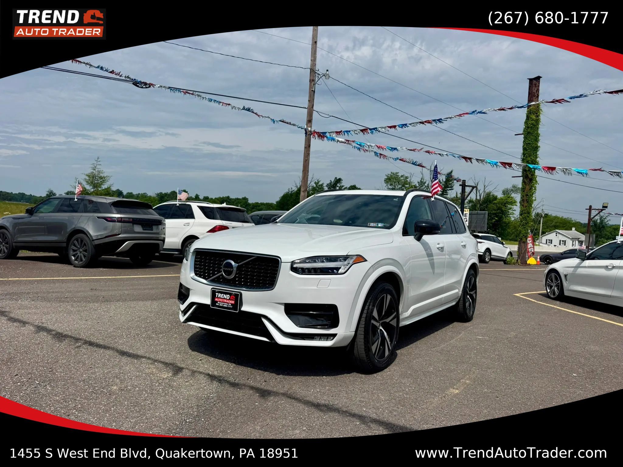 Used 2020 Volvo XC90 T6 R-Design w/ Protection Package Premier AWD/4WD image 1