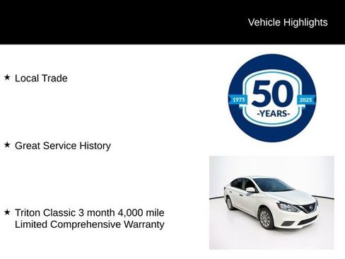 Used 2017 Nissan Sentra SV FWD image 6