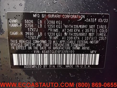 Used 2023 Subaru Outback Wilderness AWD/4WD image 21