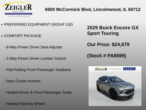 Used 2025 Buick Encore GX Sport Touring w/ Comfort Package FWD image 6