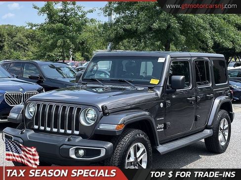 Used 2019 Jeep Wrangler Unlimited Sahara AWD/4WD image 1