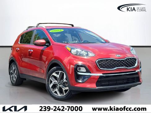 Used 2021 Kia Sportage EX FWD image 1
