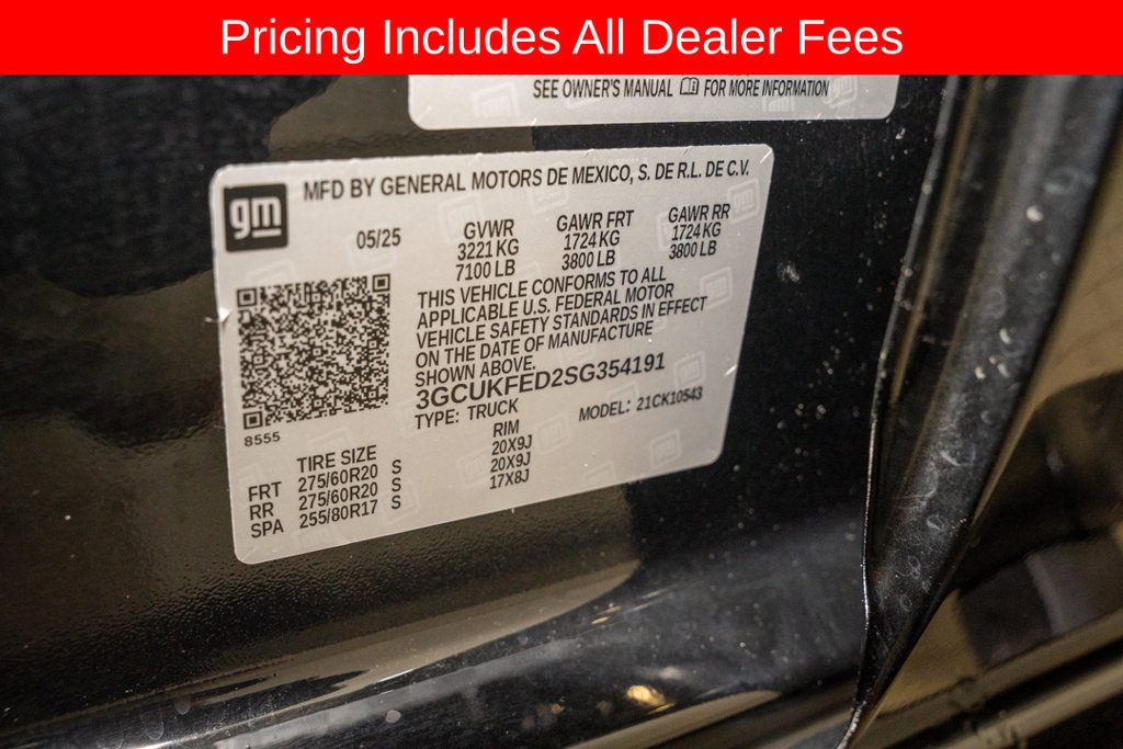 Used 2025 Chevrolet Silverado 1500 LT Trail Boss w/ Convenience Package II AWD/4WD image 22
