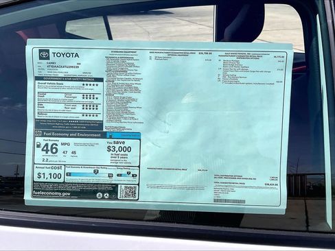 New 2026 Toyota Camry XSE FWD image 22
