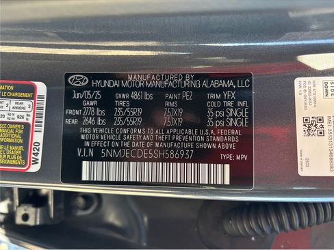 Certified 2025 Hyundai Tucson Limited AWD/4WD image 19
