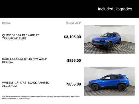 Used 2019 Jeep Cherokee Trailhawk AWD/4WD image 6