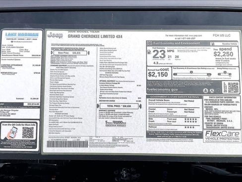 New 2026 Jeep Grand Cherokee Limited w/ Limited Altitude Package AWD/4WD image 38