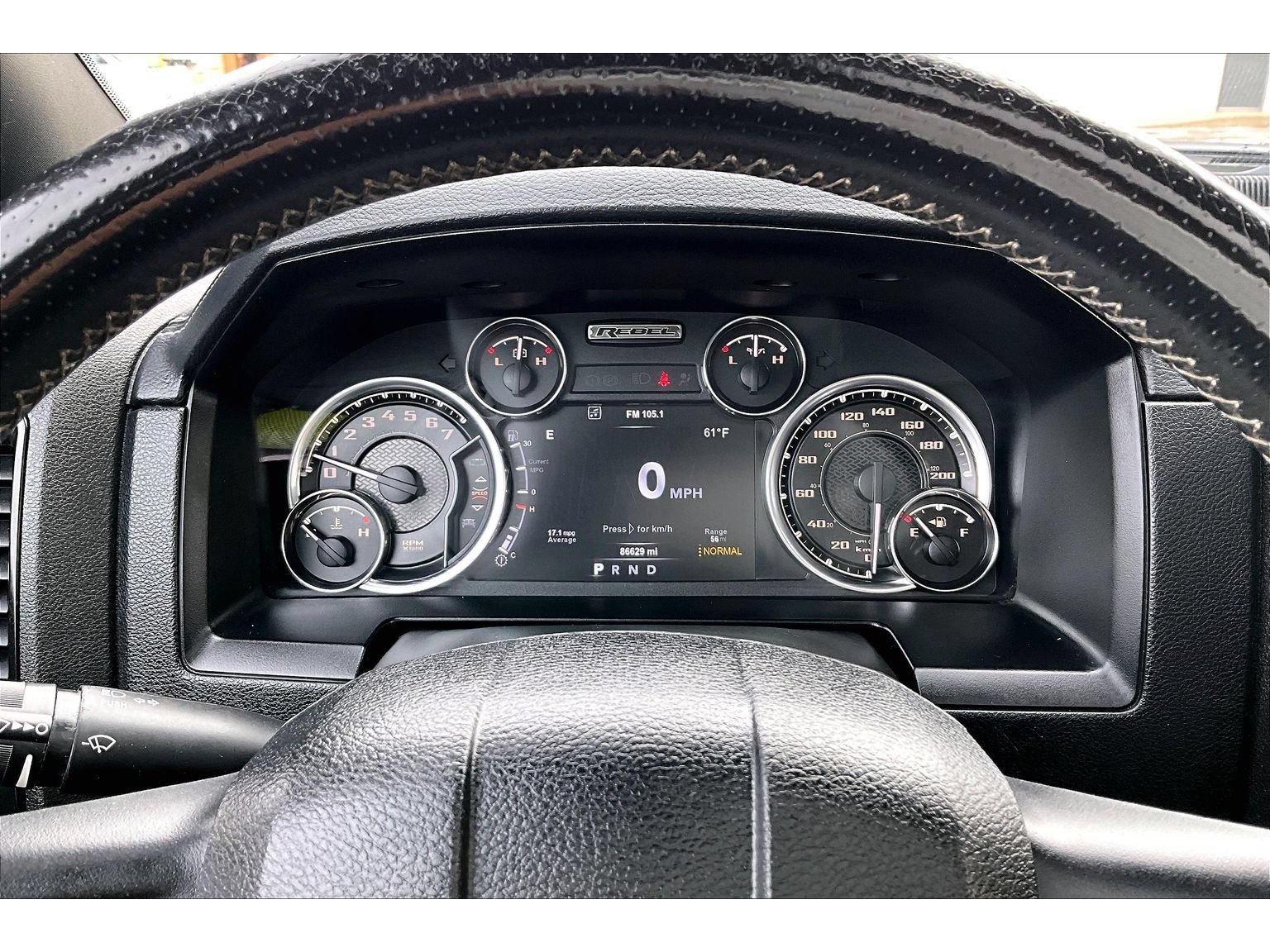 Used 2017 RAM 1500 Rebel w/ Mojave Sand Rebel Package AWD/4WD image 24