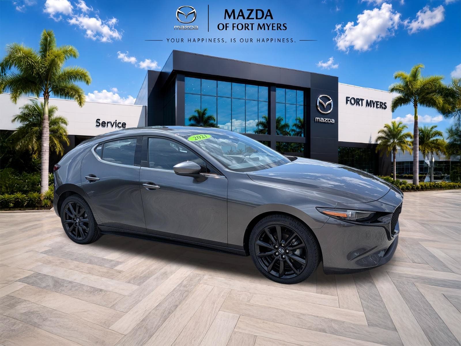 Certified 2021 MAZDA MAZDA3 s FWD image 2