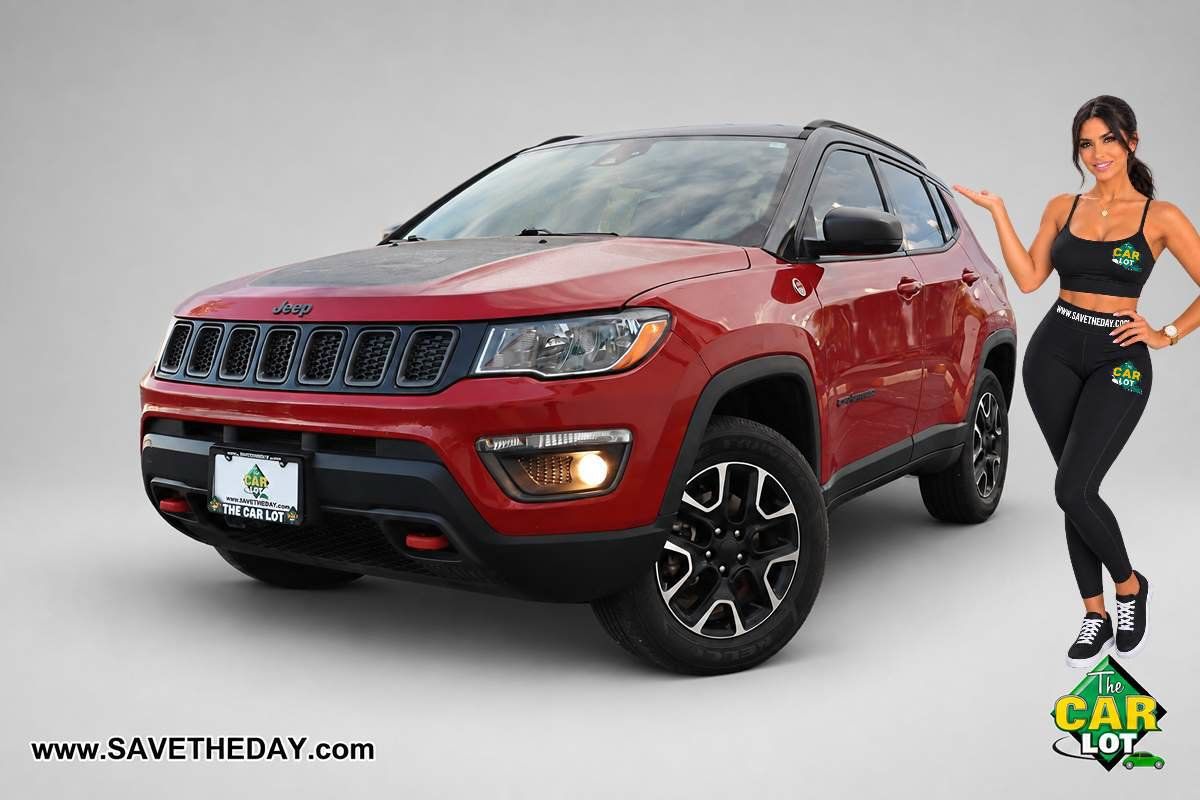 Used 2021 Jeep Compass Trailhawk w/ Convenience Group AWD/4WD image 1