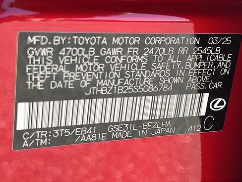 Used 2025 Lexus IS 350 F Sport RWD image 24