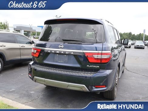 Used 2021 Nissan Armada Platinum w/ Captain's Chairs Package AWD/4WD image 22