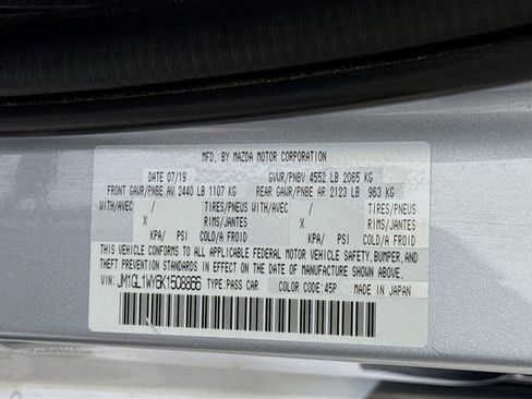 Used 2019 MAZDA MAZDA6 Grand Touring Reserve image 33