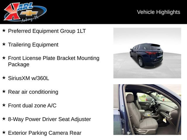 Certified 2023 Chevrolet Traverse LT AWD/4WD image 2