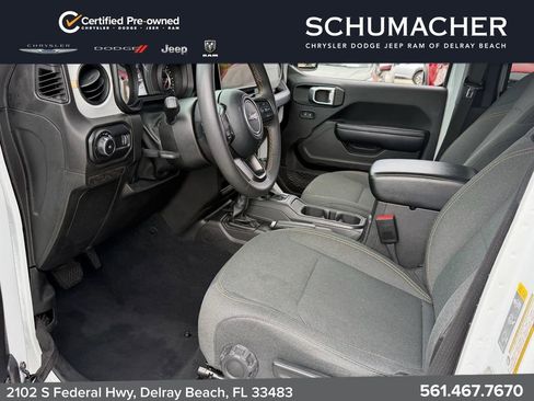 Certified 2024 Jeep Wrangler Unlimited Sport AWD/4WD image 12