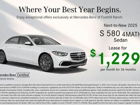 New 2026 Mercedes-Benz S 580 S 580 image 4