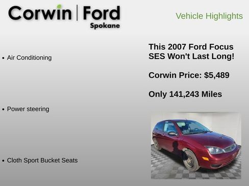 Used 2007 Ford Focus SES image 6
