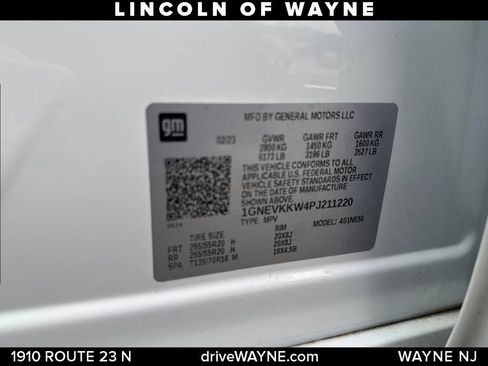 Used 2023 Chevrolet Traverse Premier w/ LPO, Floor Liner Package image 31