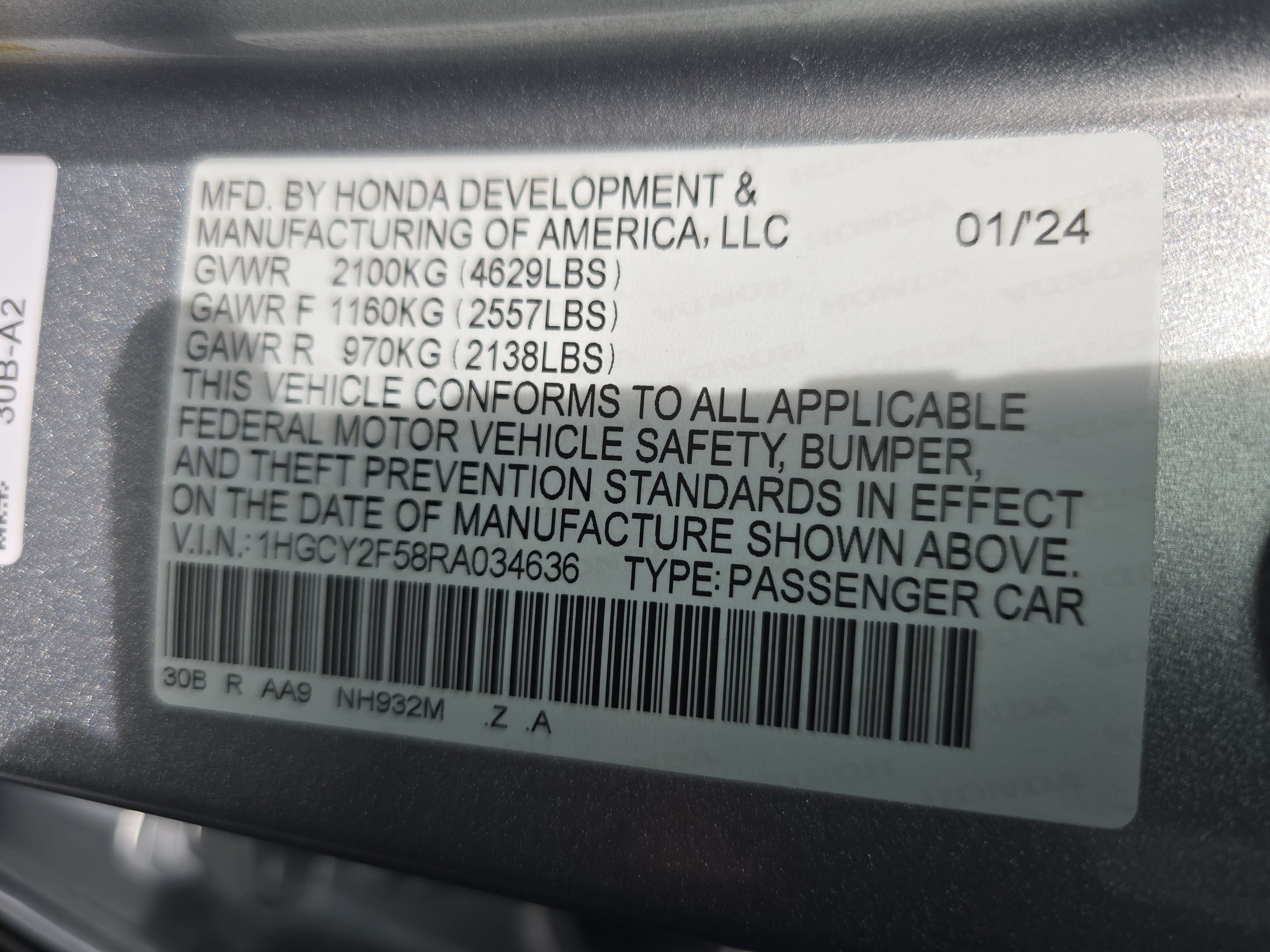 Used 2024 Honda Accord Sport image 33