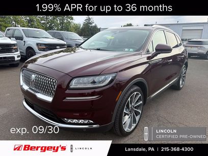 Certified 2023 Lincoln Nautilus Reserve w/ Equipment Group 202A
