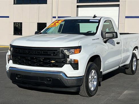 Certified 2025 Chevrolet Silverado 1500 W/T RWD image 1