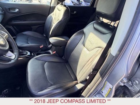 Certified 2018 Jeep Compass Limited w/ Safe & Security Group image 12