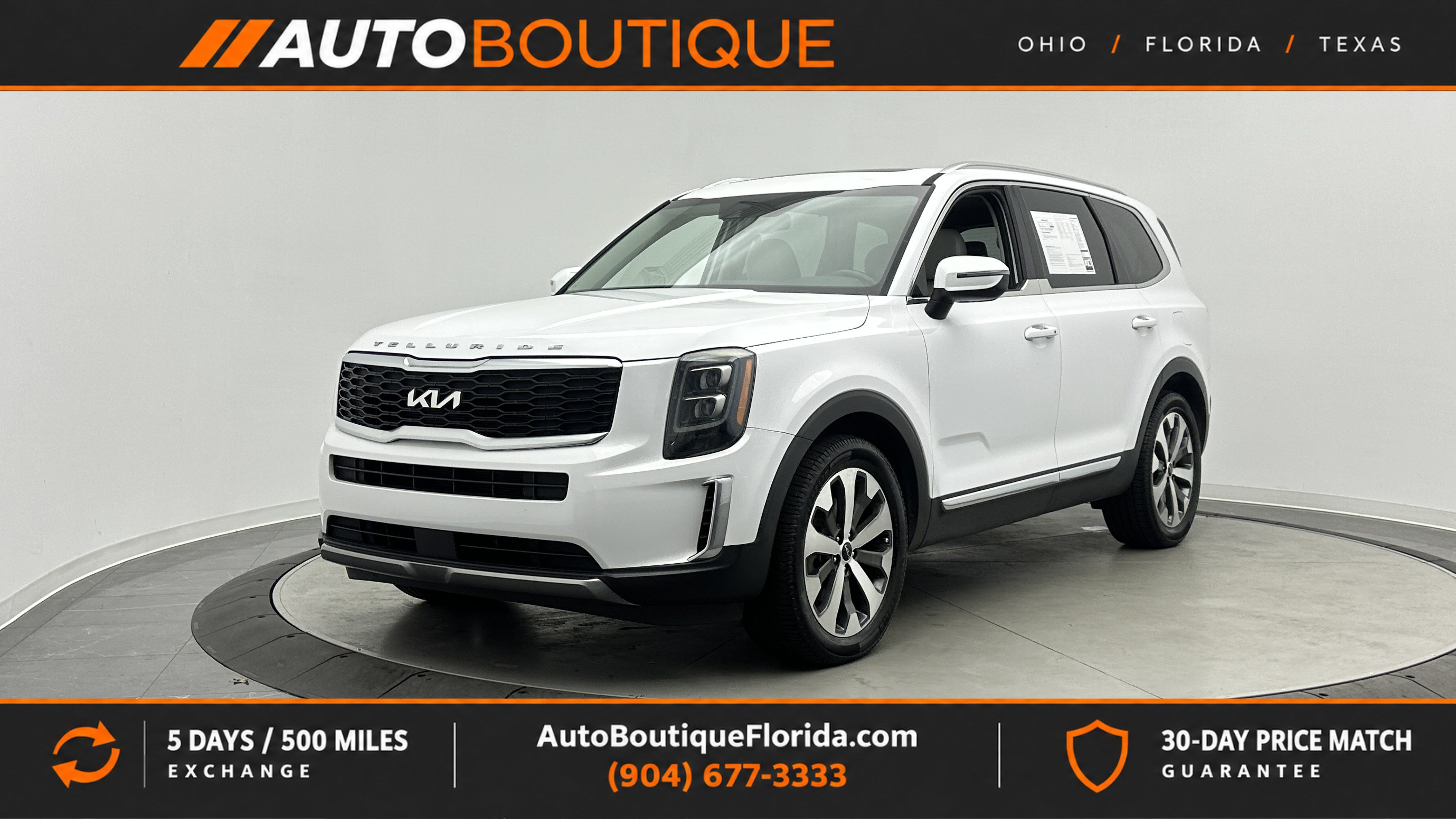 Used 2022 Kia Telluride EX w/ EX Premium Package FWD image 1