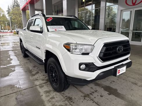 Certified 2021 Toyota Tacoma SR5 w/ Blackout Package (TMS) AWD/4WD image 1