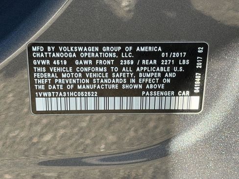 Used 2017 Volkswagen Passat 1.8T SE image 25