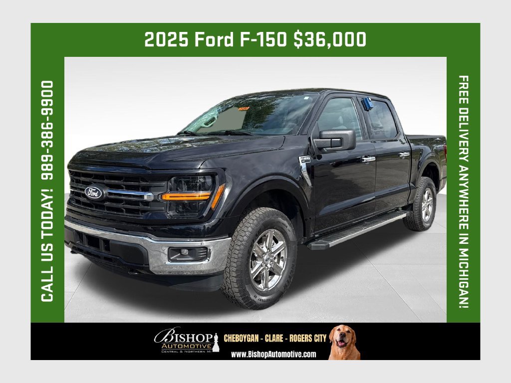 Used 2025 Ford F150 XLT w/ Equipment Group 301A Standard AWD/4WD 360° Tour
