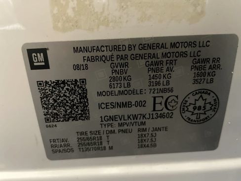 Used 2019 Chevrolet Traverse LS AWD/4WD image 25
