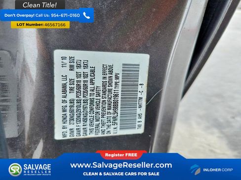 Used 2011 Honda Odyssey Touring image 17