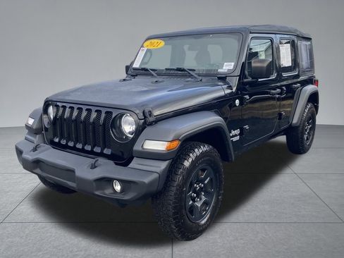 Used 2021 Jeep Wrangler Unlimited Sport image 2